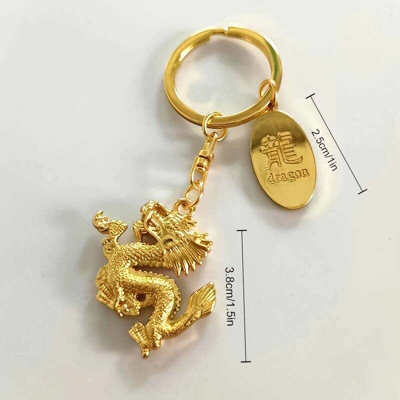 Amuleta cu dragon auriu
